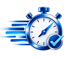 Fast Turn times and Smooth Process Icon